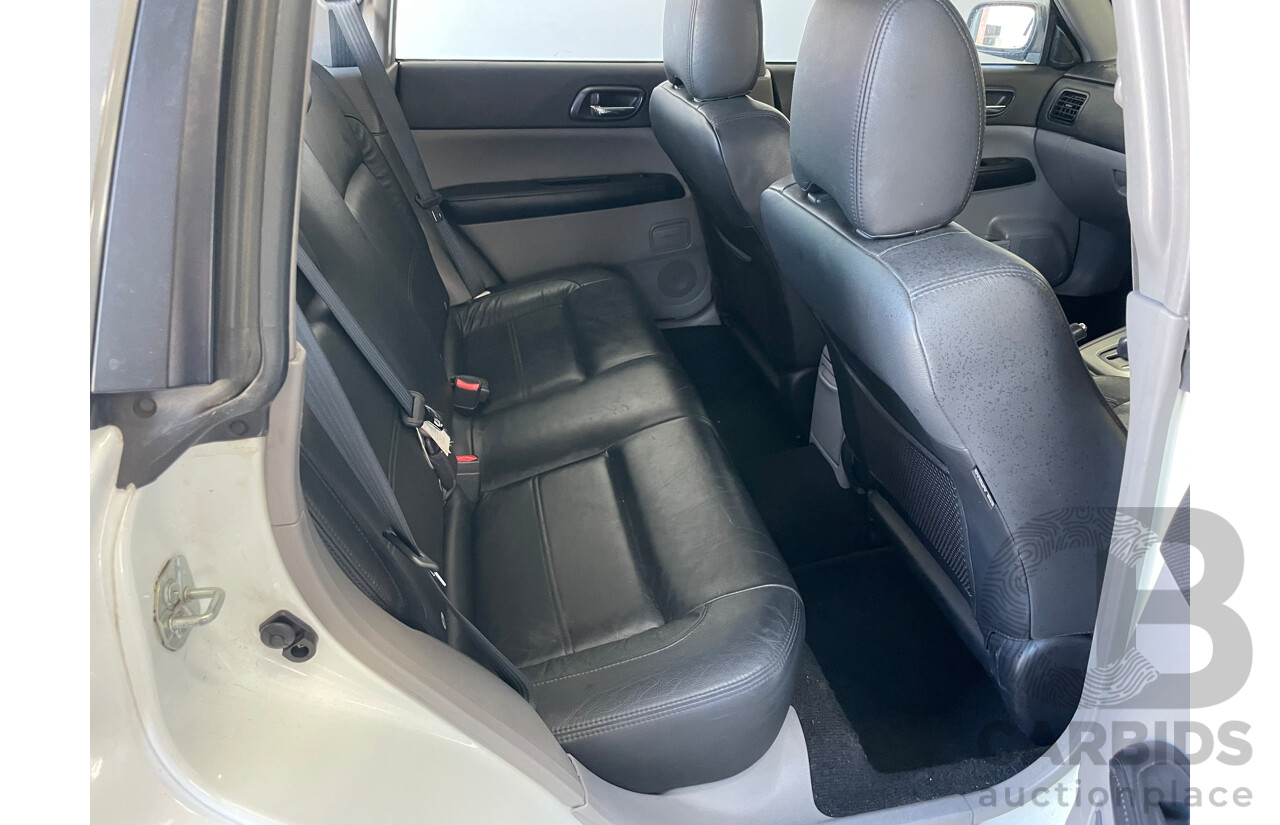 1/2005 Subaru Forester XT Luxury MY05 4d Wagon White 2.5L