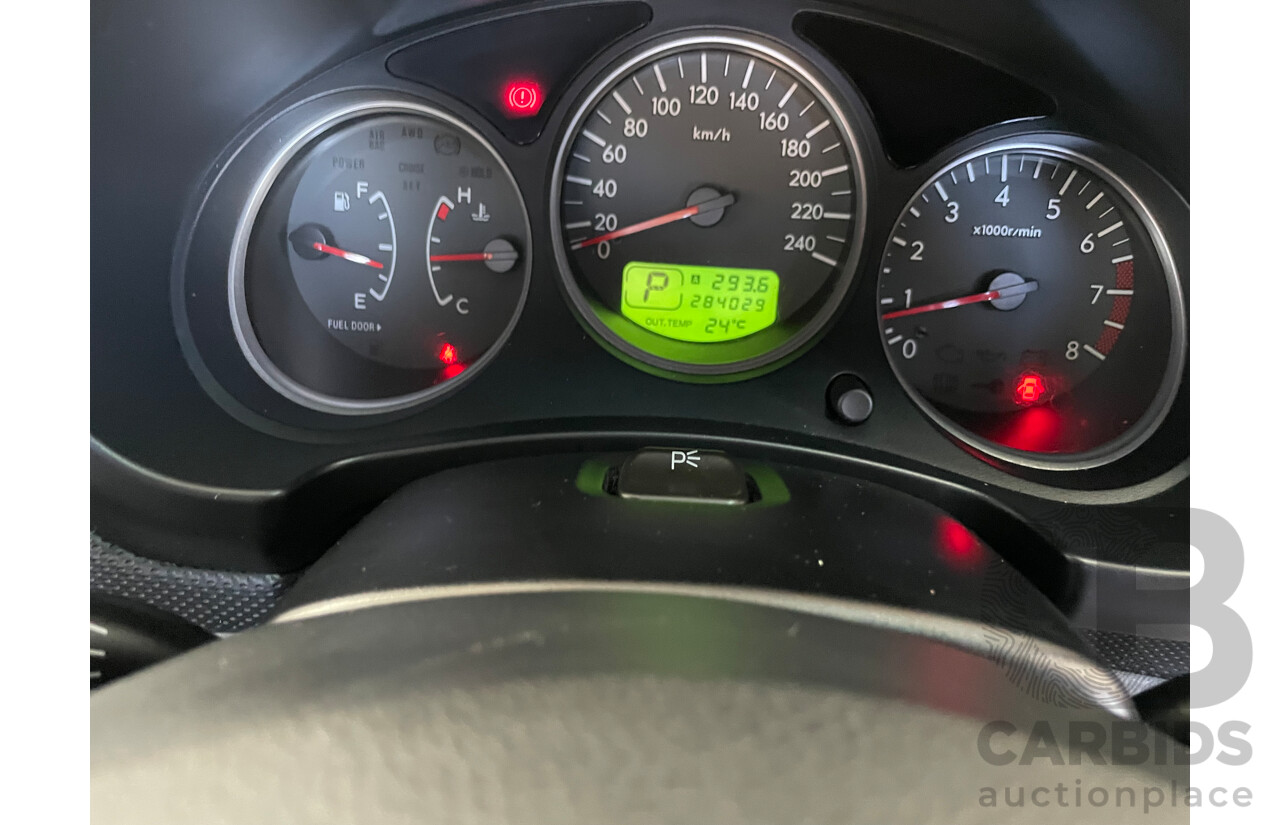 1/2005 Subaru Forester XT Luxury MY05 4d Wagon White 2.5L