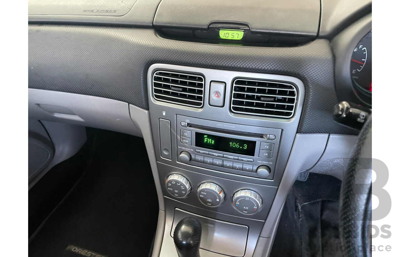 1/2005 Subaru Forester XT Luxury MY05 4d Wagon White 2.5L