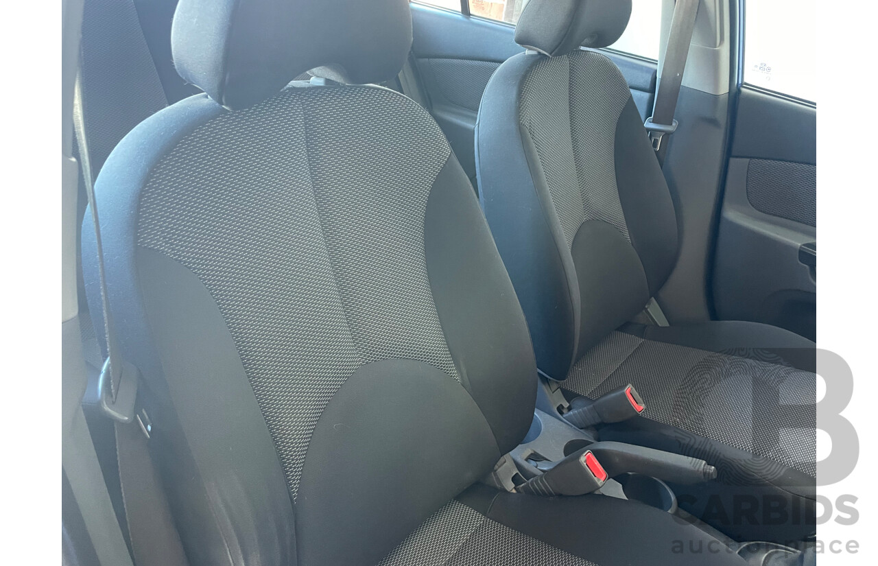 8/2010 Kia RIO Si JB MY10 5d Hatchback Blue 1.6L