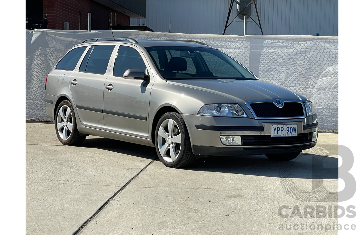 10/2008 Skoda Octavia Elegance 1Z 4d Wagon Grey 2.0L