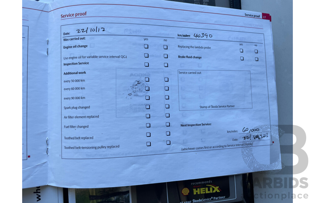 10/2008 Skoda Octavia Elegance 1Z 4d Wagon Grey 2.0L