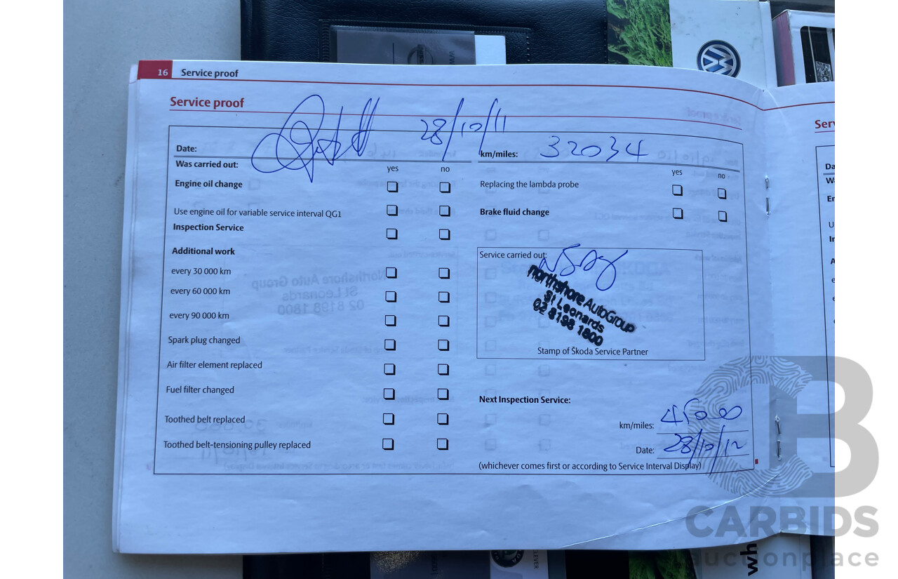 10/2008 Skoda Octavia Elegance 1Z 4d Wagon Grey 2.0L