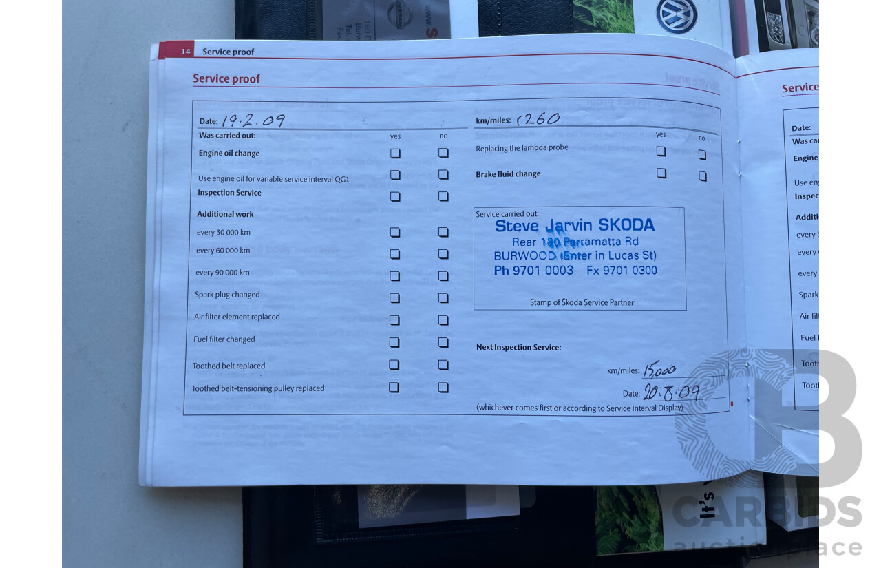 10/2008 Skoda Octavia Elegance 1Z 4d Wagon Grey 2.0L