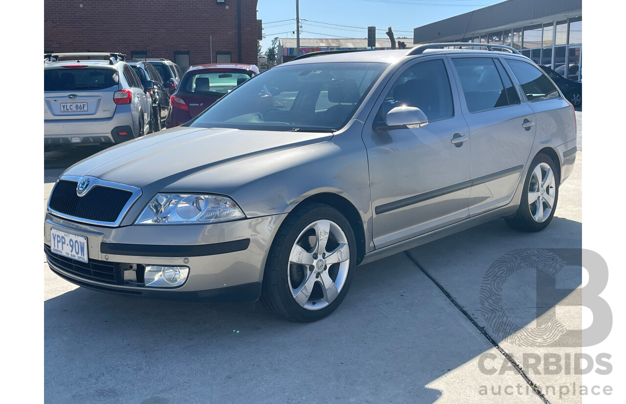 10/2008 Skoda Octavia Elegance 1Z 4d Wagon Grey 2.0L