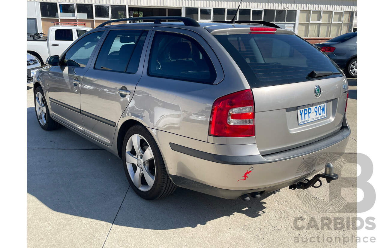10/2008 Skoda Octavia Elegance 1Z 4d Wagon Grey 2.0L