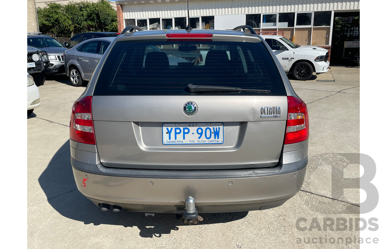 10/2008 Skoda Octavia Elegance 1Z 4d Wagon Grey 2.0L