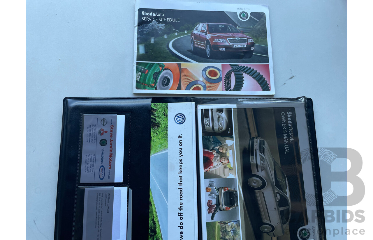 10/2008 Skoda Octavia Elegance 1Z 4d Wagon Grey 2.0L