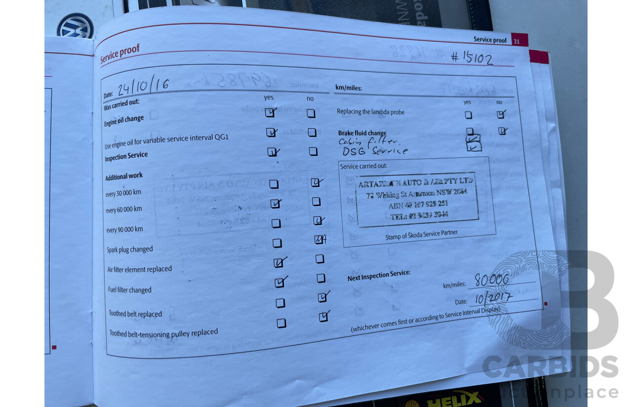 10/2008 Skoda Octavia Elegance 1Z 4d Wagon Grey 2.0L