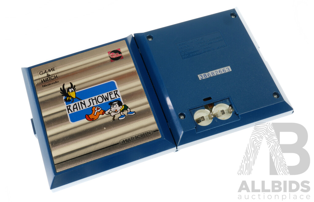 Vintage Nintendo Game and Watch Rain Shower (LP-57)