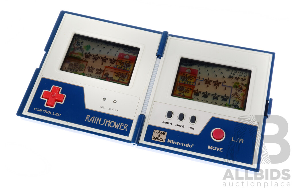 Vintage Nintendo Game and Watch Rain Shower (LP-57)