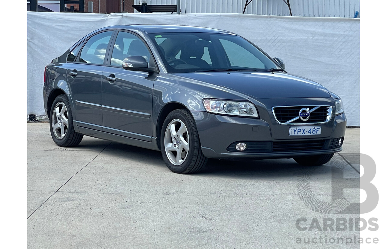 4/2011 Volvo S40 T5 S MY11 4d Sedan Grey 2.5L