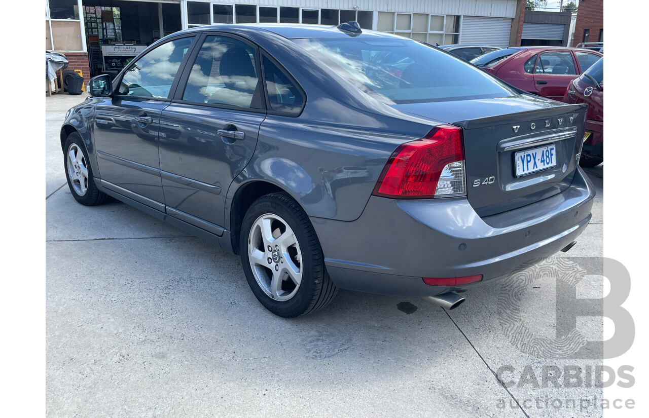 4/2011 Volvo S40 T5 S MY11 4d Sedan Grey 2.5L