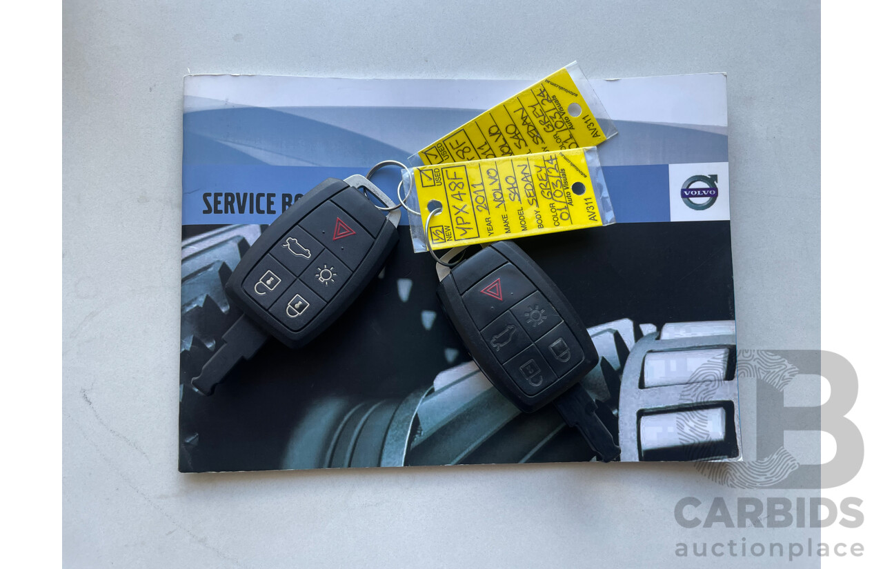 4/2011 Volvo S40 T5 S MY11 4d Sedan Grey 2.5L