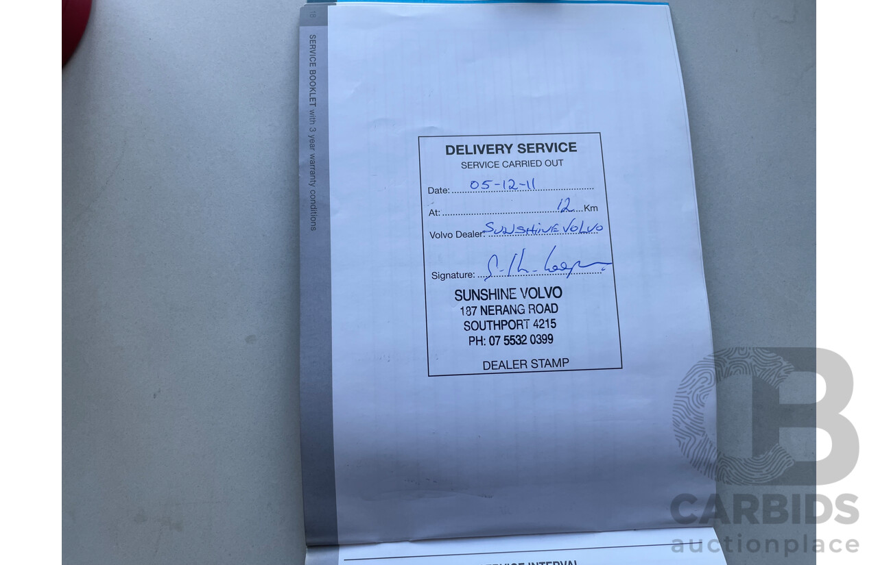 4/2011 Volvo S40 T5 S MY11 4d Sedan Grey 2.5L