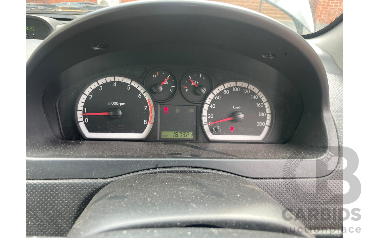 1/2009 Holden Barina  TK MY09 3d Hatchback Black 1.6L