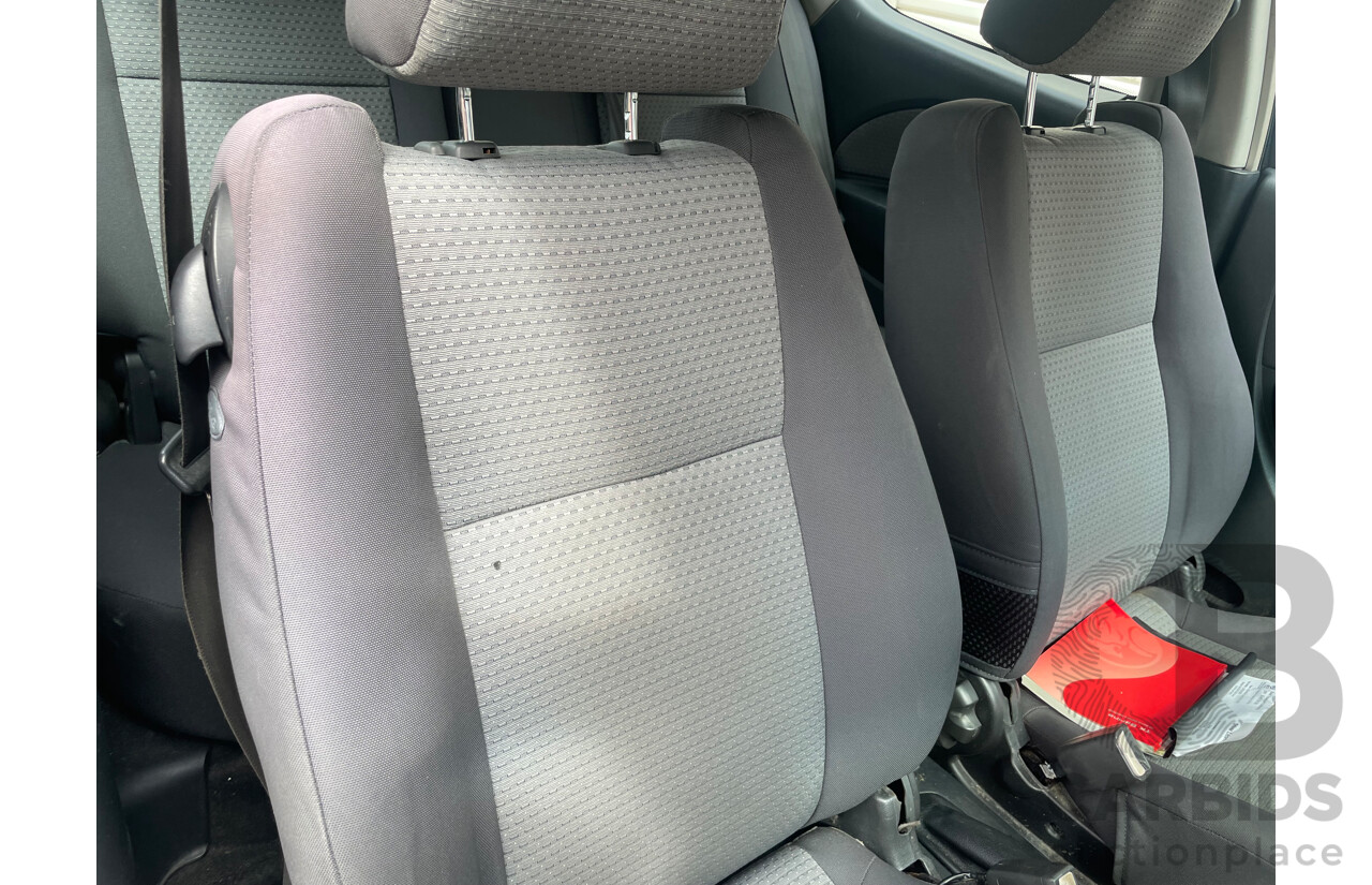 1/2009 Holden Barina  TK MY09 3d Hatchback Black 1.6L