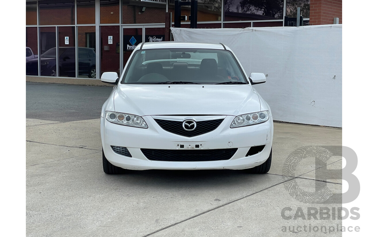 4/2004 Mazda Mazda6 Classic GG 4d Sedan White 2.3L
