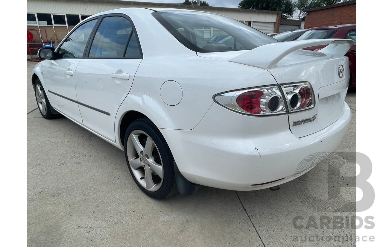 4/2004 Mazda Mazda6 Classic GG 4d Sedan White 2.3L