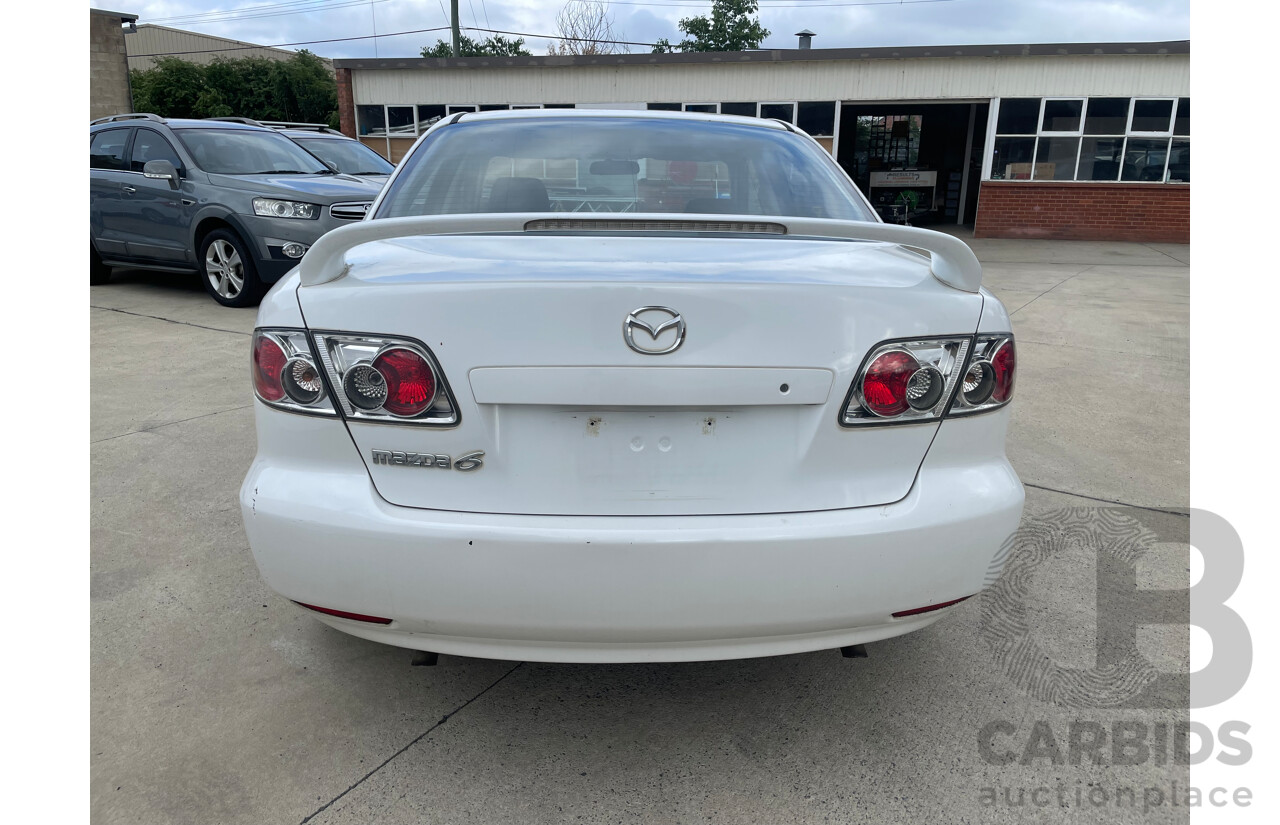 4/2004 Mazda Mazda6 Classic GG 4d Sedan White 2.3L