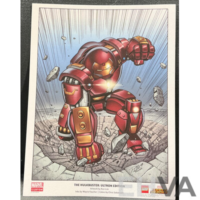 Lego Retired Marvel Superheroes Marvel Studios the Hulkbuster Ultron Edition Set with Additional Posters 76105 , Sealed in Box