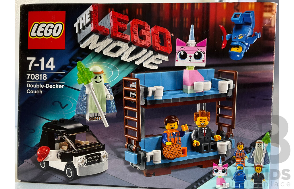Lego the Lego Movie Double Decker Couch Retired Set 70818 Unopened in Box