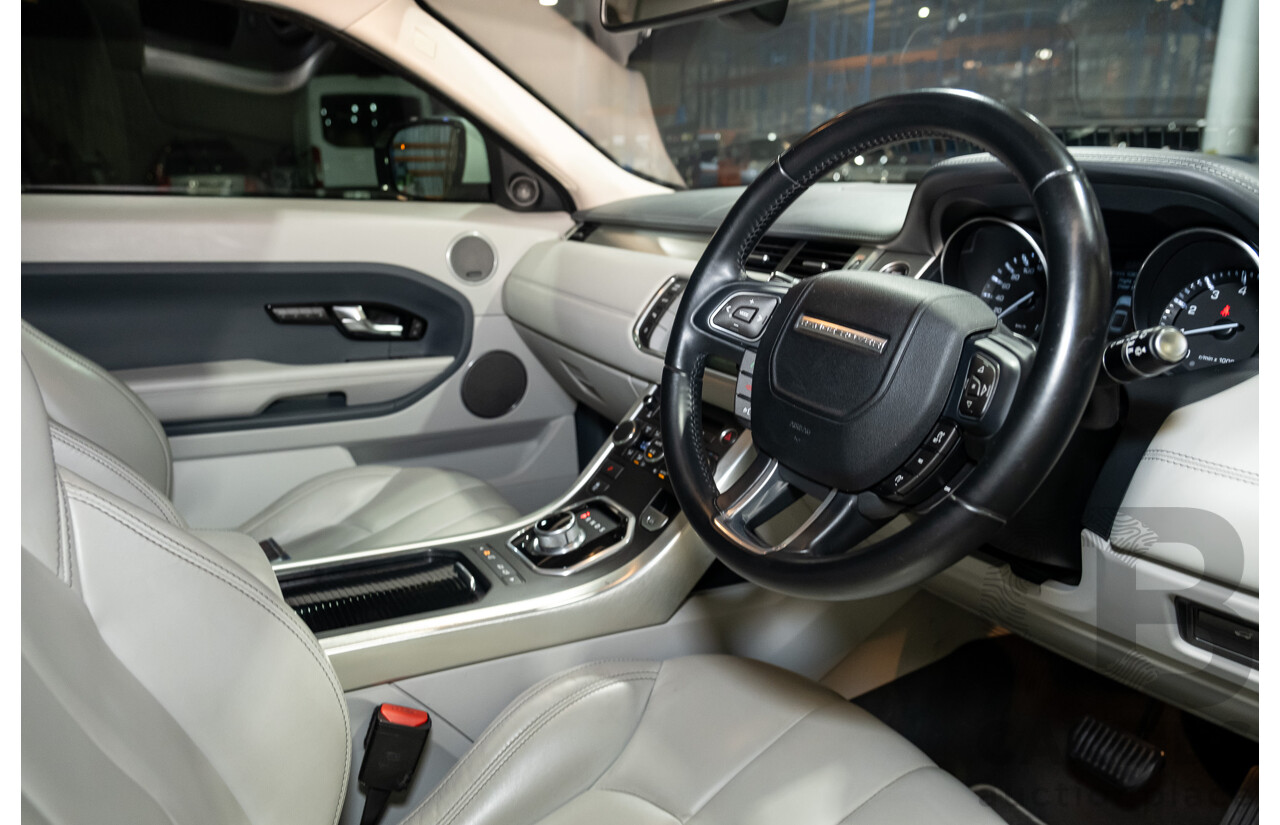 7/2013 Land Rover Range Rover Evoque Si4 (AWD) LV MY13 3d Coupe Fuji White Turbo 2.0L