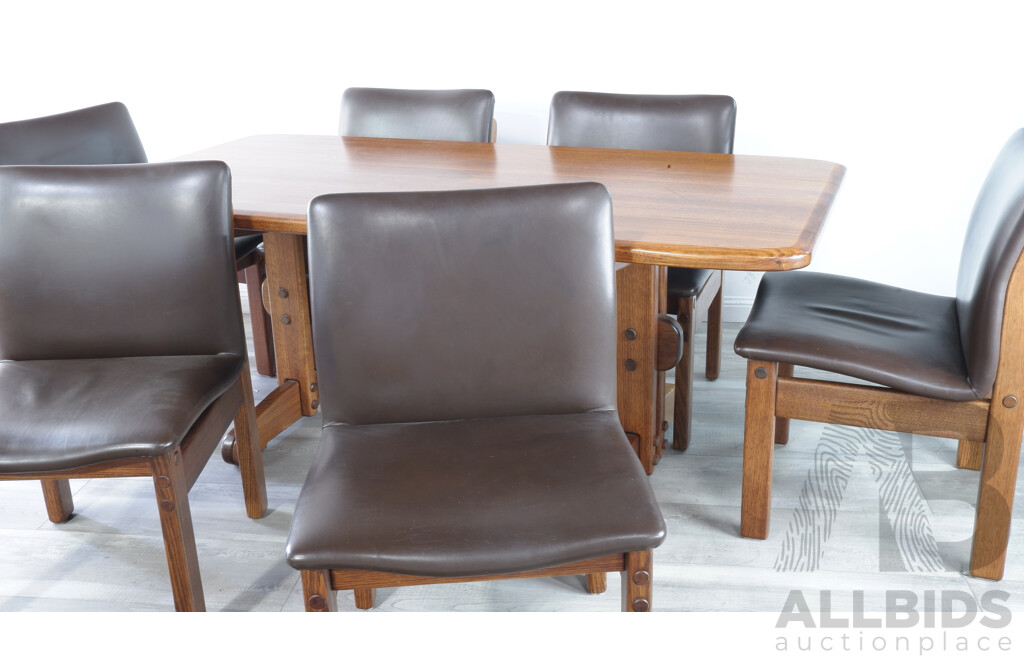 Vintage Nordic Design Furniture Dining Suite