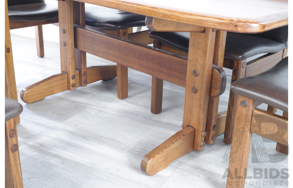 Vintage Nordic Design Furniture Dining Suite