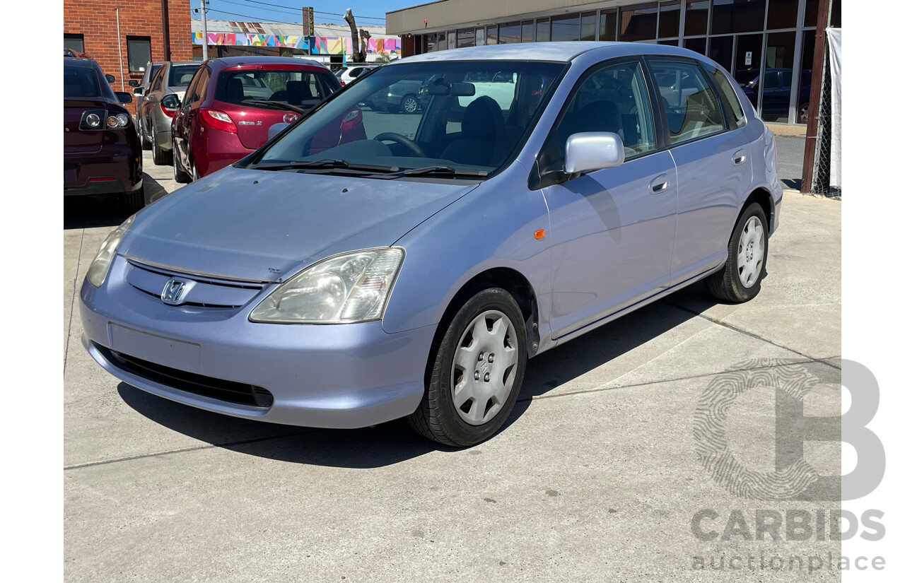 10/2000 Honda Civic Vi 7TH GEN 5d Hatchback Blue 1.7L
