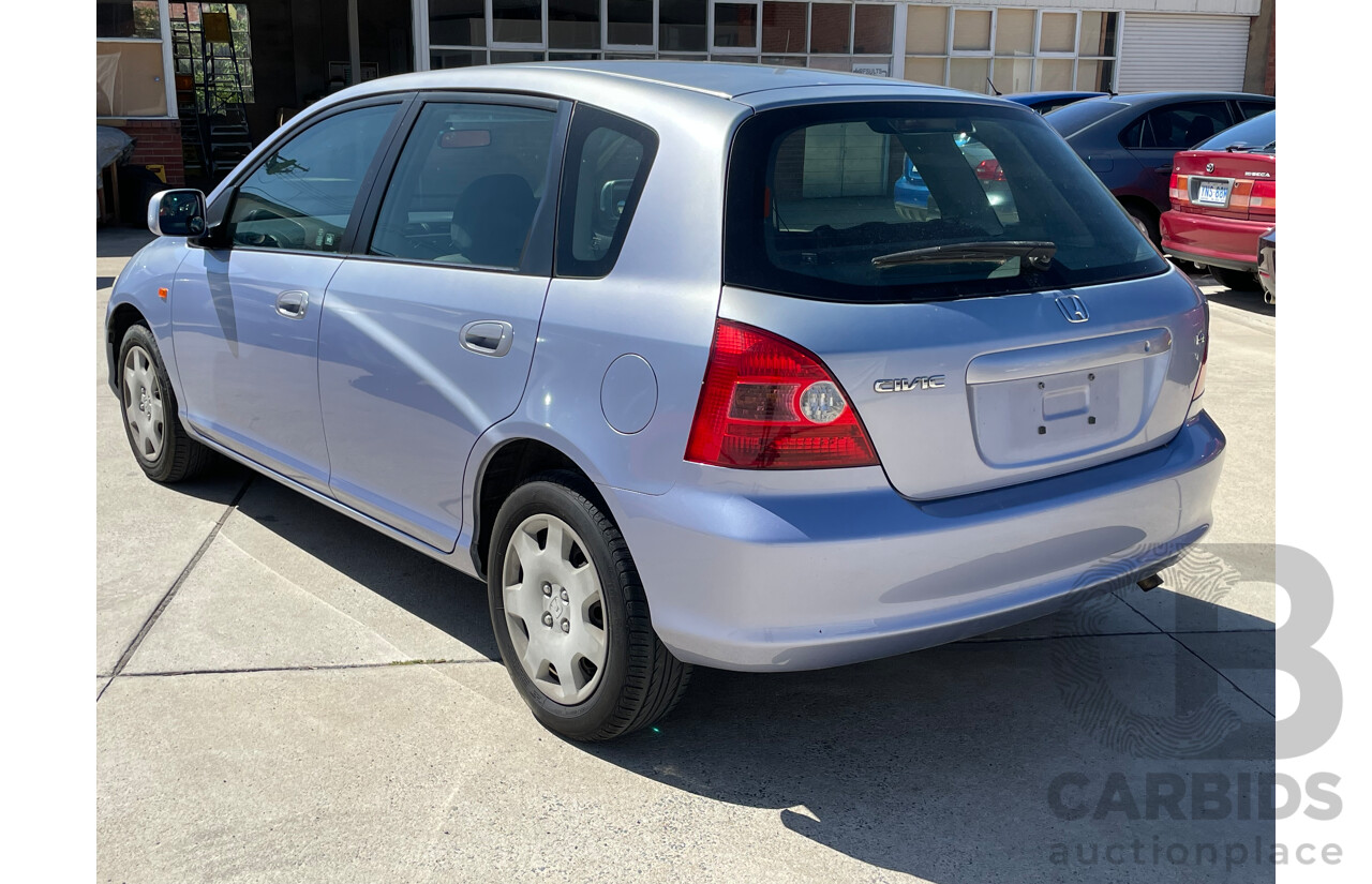 10/2000 Honda Civic Vi 7TH GEN 5d Hatchback Blue 1.7L