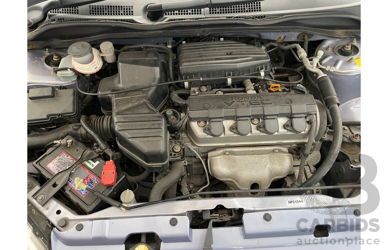 10/2000 Honda Civic Vi 7TH GEN 5d Hatchback Blue 1.7L
