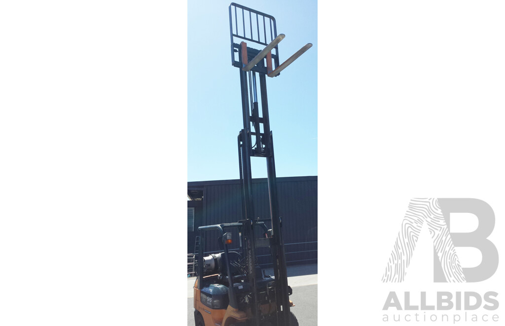2006 Toyota 42-7FG18 LPG/Petrol Powered Counterbalance Forklift