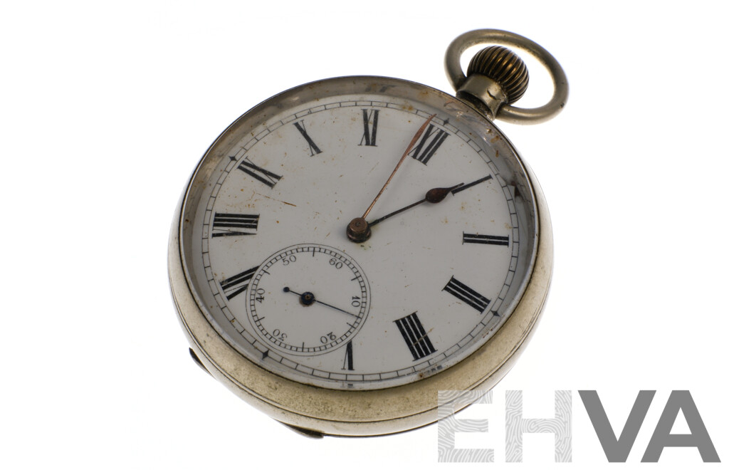 Vintage Claremont Pocket Watch, Swiss Made