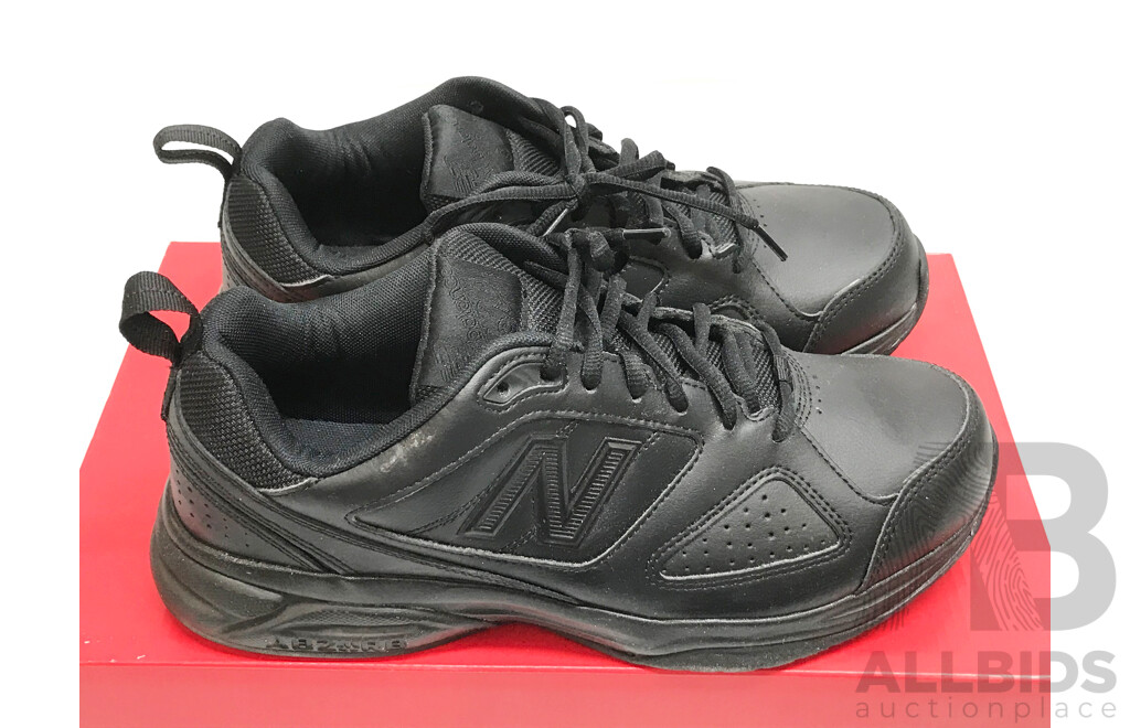New Balance Men's Cross Training Shoes (Black, Size: 10)