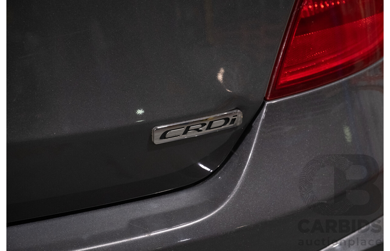 9/2008 Hyundai i30 SLX 1.6 CRDi FD 5d Hatchback Grey Turbo Diesel 1.6L