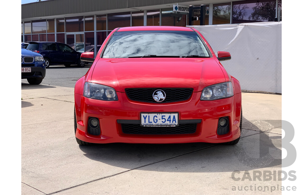 2/2011 Holden Commodore SV6 VE II 4d Sportwagon Red 3.6L