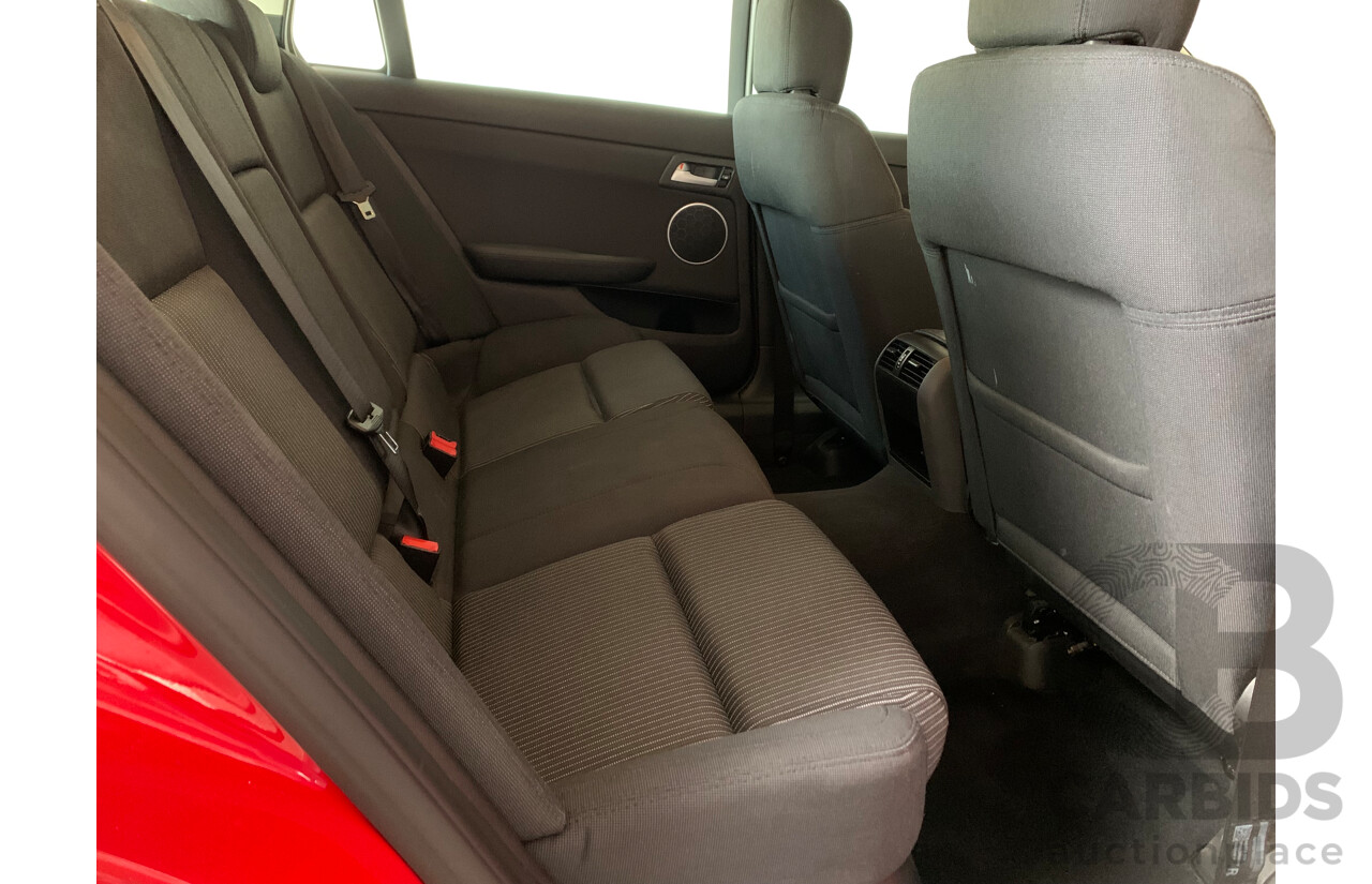 2/2011 Holden Commodore SV6 VE II 4d Sportwagon Red 3.6L