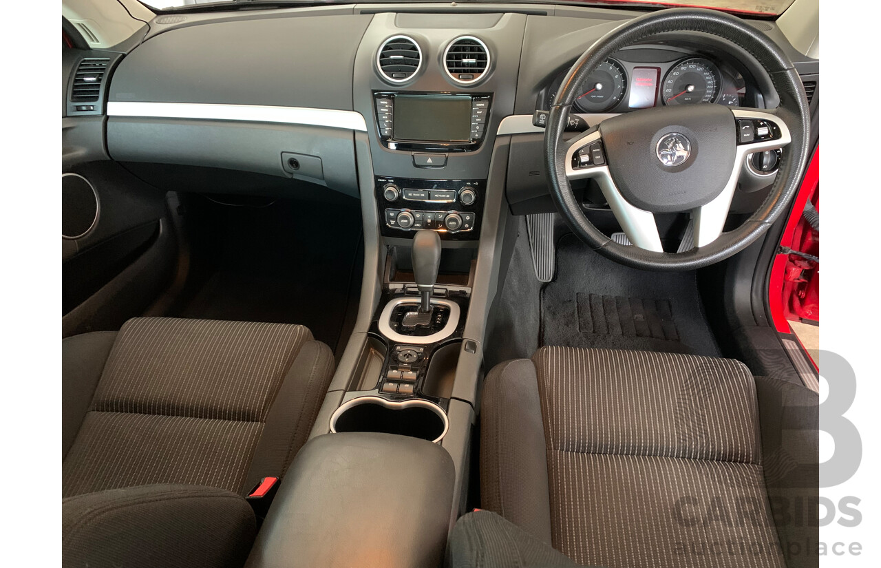 2/2011 Holden Commodore SV6 VE II 4d Sportwagon Red 3.6L