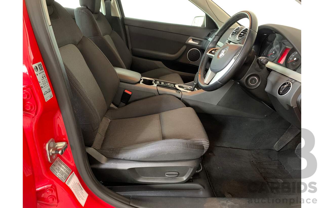 2/2011 Holden Commodore SV6 VE II 4d Sportwagon Red 3.6L