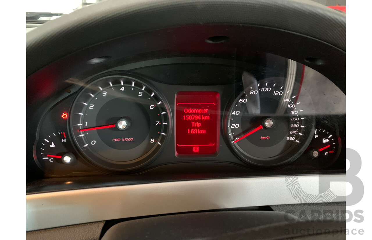 2/2011 Holden Commodore SV6 VE II 4d Sportwagon Red 3.6L