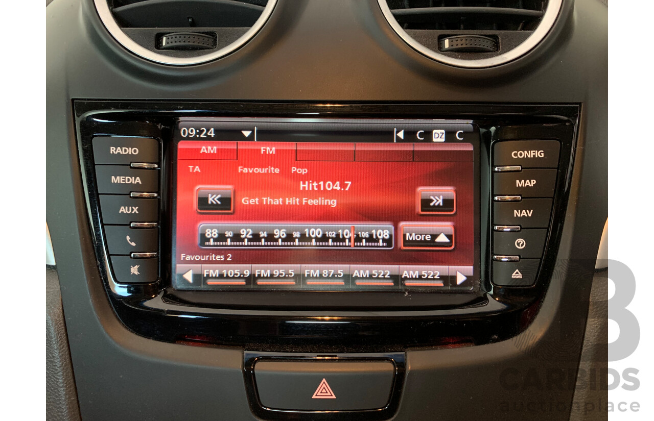 2/2011 Holden Commodore SV6 VE II 4d Sportwagon Red 3.6L