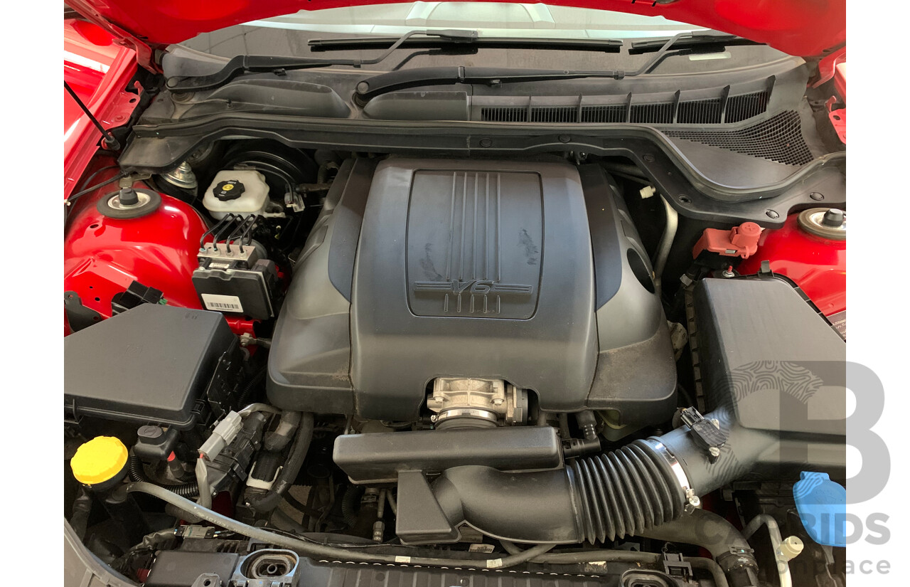 2/2011 Holden Commodore SV6 VE II 4d Sportwagon Red 3.6L