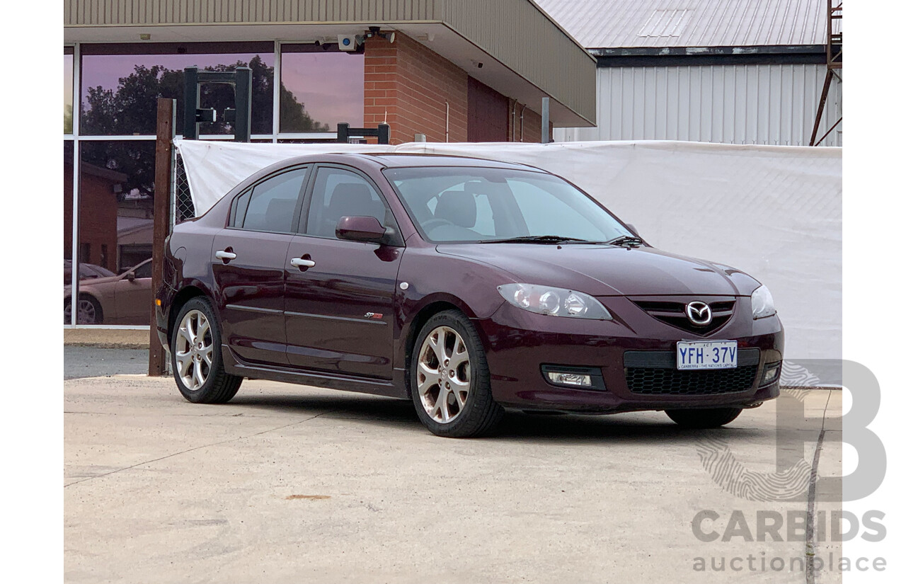 10/2007 Mazda Mazda3 SP23 BK MY06 UPGRADE 4d Sedan Purple 2.3L