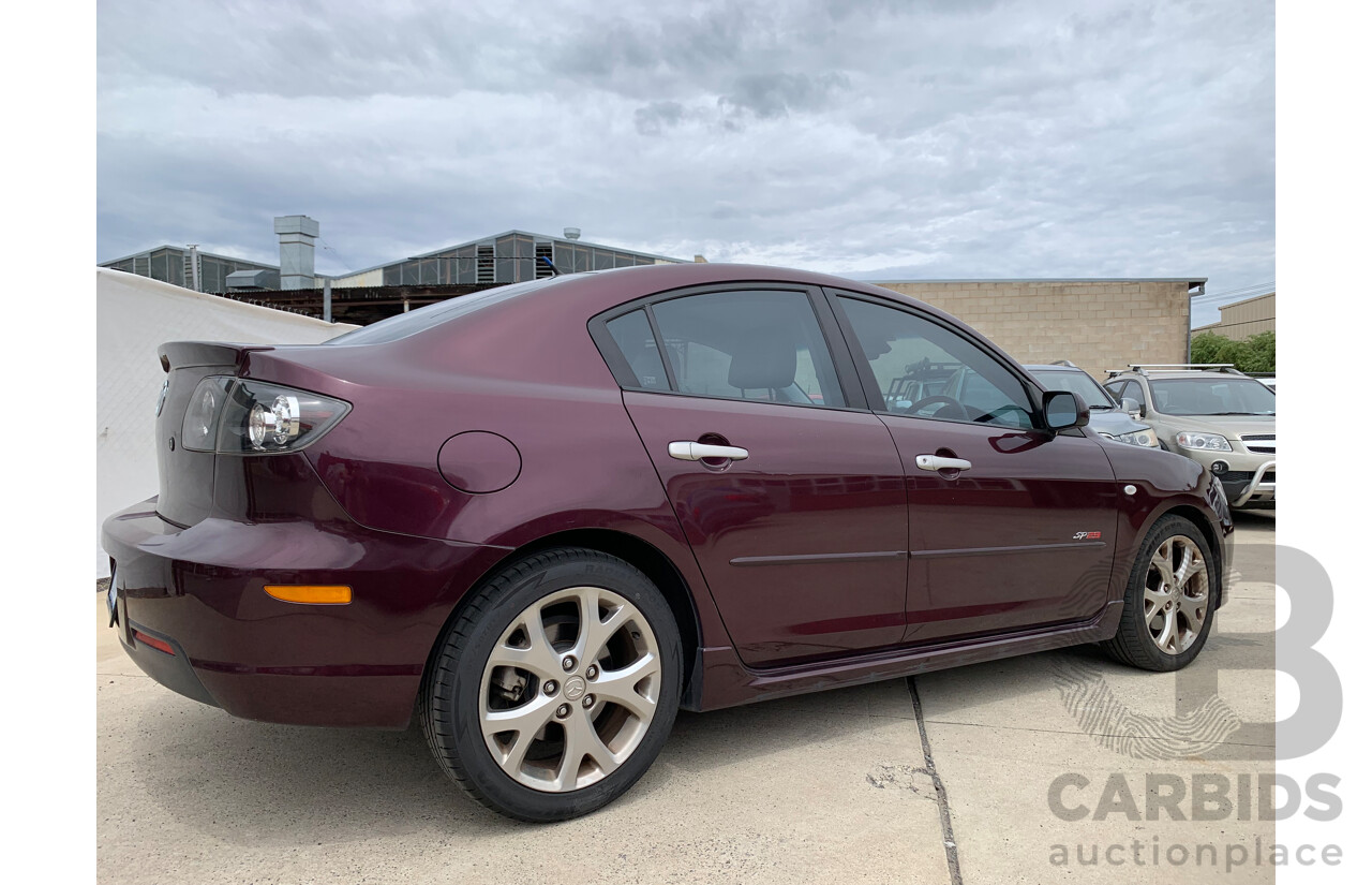 10/2007 Mazda Mazda3 SP23 BK MY06 UPGRADE 4d Sedan Purple 2.3L