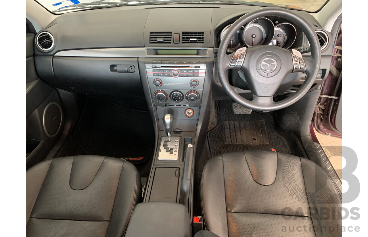 10/2007 Mazda Mazda3 SP23 BK MY06 UPGRADE 4d Sedan Purple 2.3L