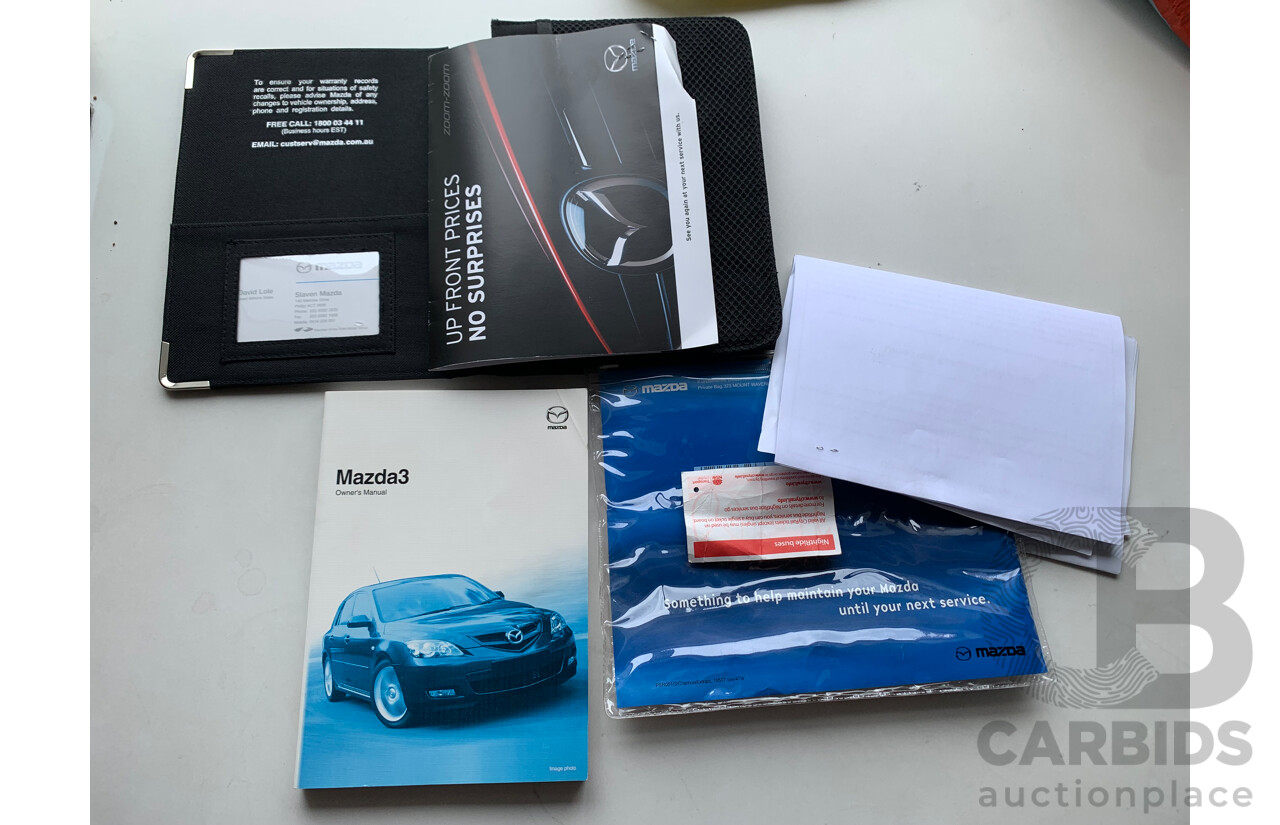 10/2007 Mazda Mazda3 SP23 BK MY06 UPGRADE 4d Sedan Purple 2.3L