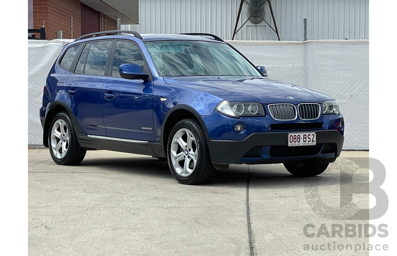 11/2009 Bmw X3 Xdrive 20D Lifestyle E83 MY09 4d Wagon Blue 2.0L
