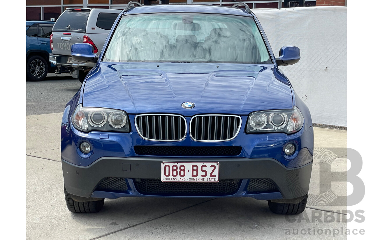 11/2009 Bmw X3 Xdrive 20D Lifestyle E83 MY09 4d Wagon Blue 2.0L