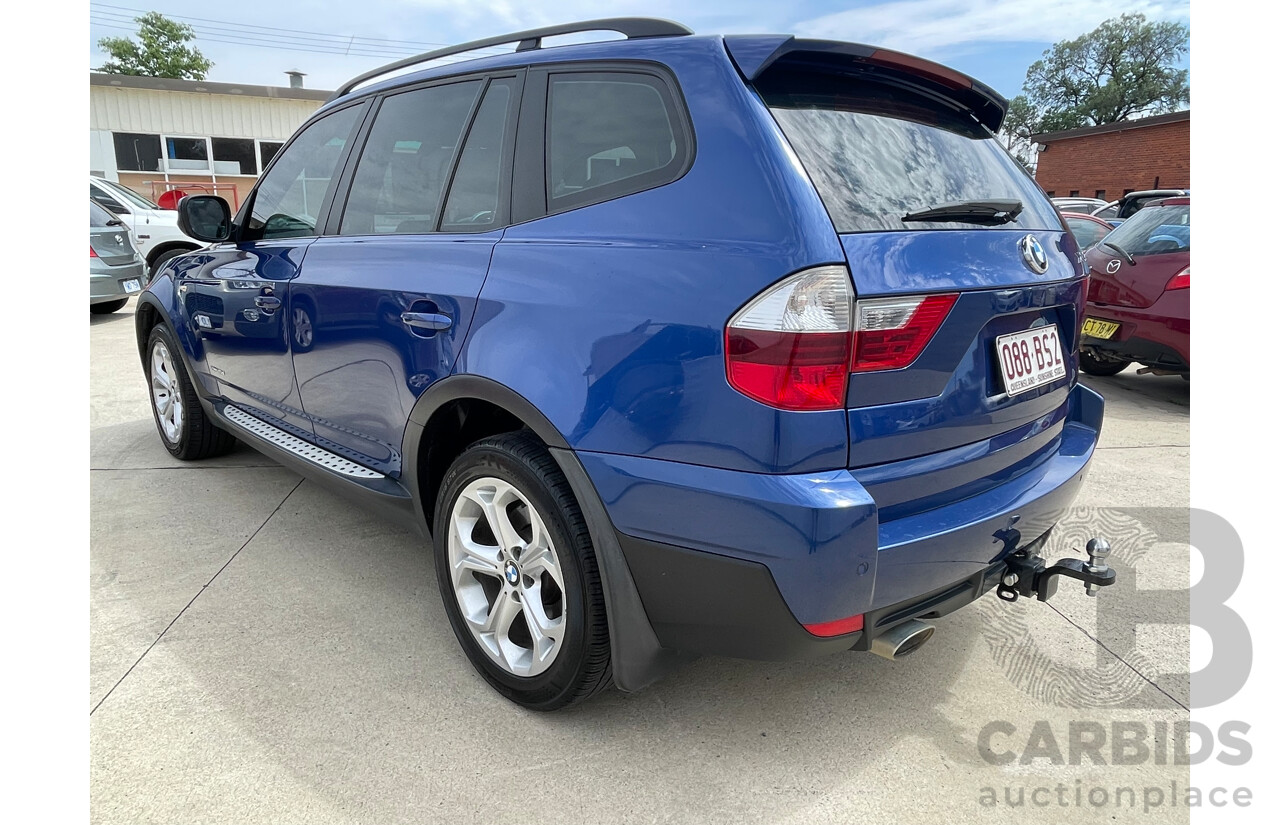 11/2009 Bmw X3 Xdrive 20D Lifestyle E83 MY09 4d Wagon Blue 2.0L